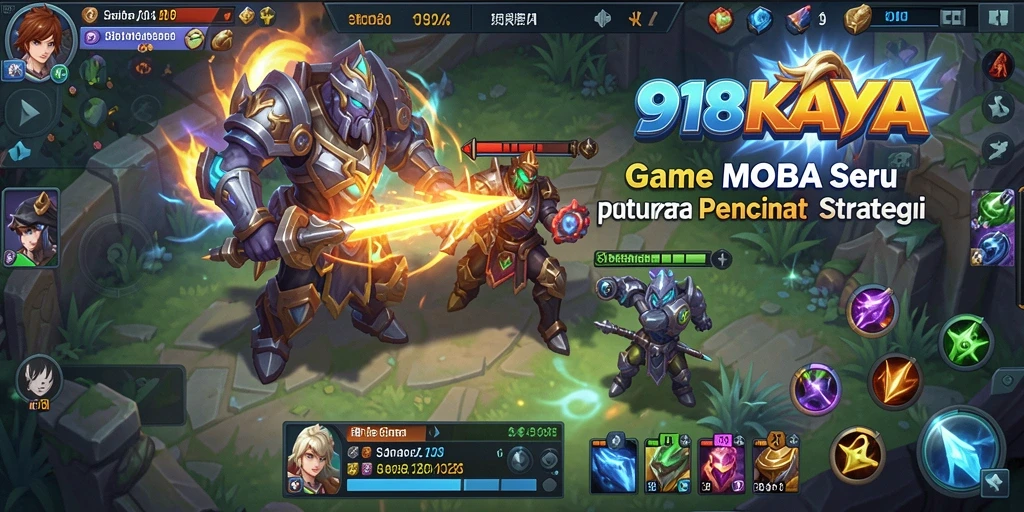 Tangkapan layar gameplay <strong>918KAYA</strong> yang menunjukkan aksi seru di medan perang.