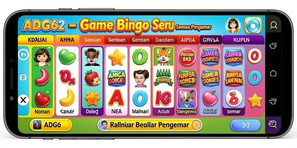Tampilan gameplay ADG62 yang seru dan interaktif.