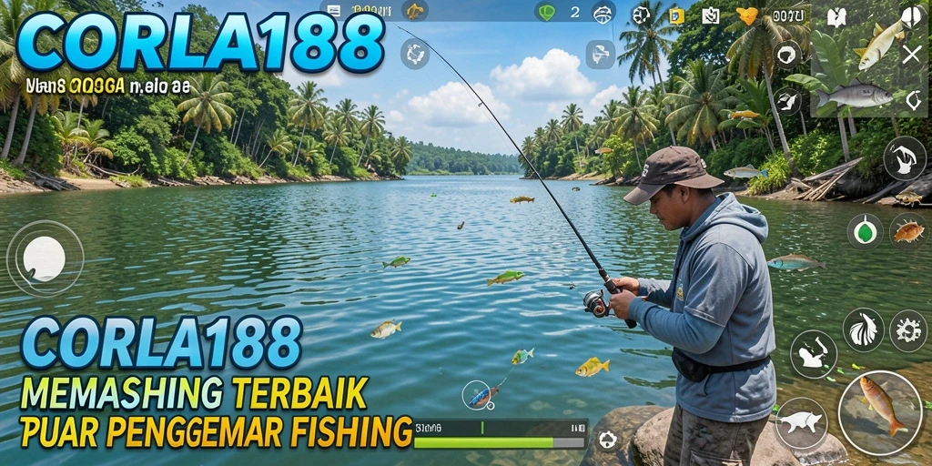 Gameplay memancing yang realistis dan mendebarkan di CORLA188.