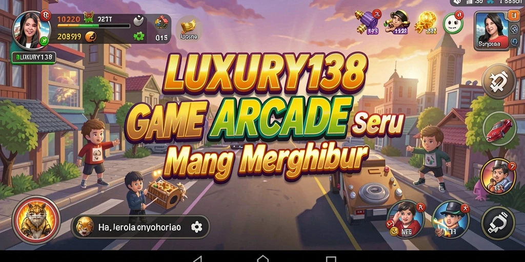 Screenshot gameplay LUXURY138 menampilkan keseruan saat bermain Arcade.
