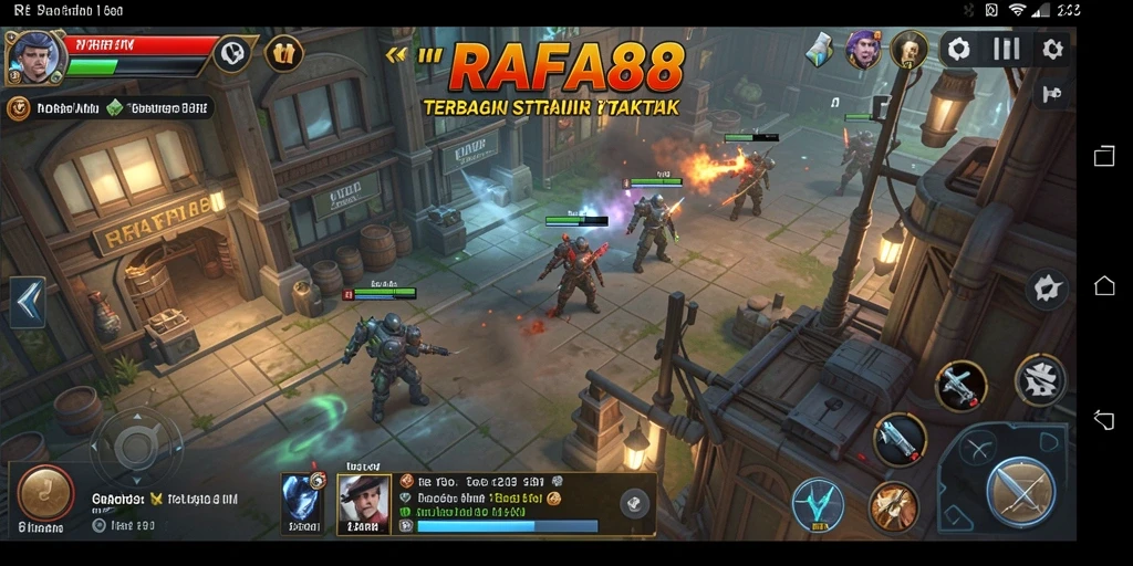 Tampilan gameplay RAFA88 yang menegangkan dengan elemen strategi yang mendalam.