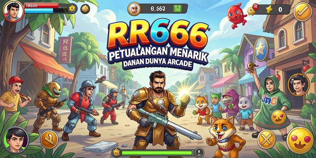 Screenshot gameplay RR666 menampilkan aksi seru dalam dunia Arcade.