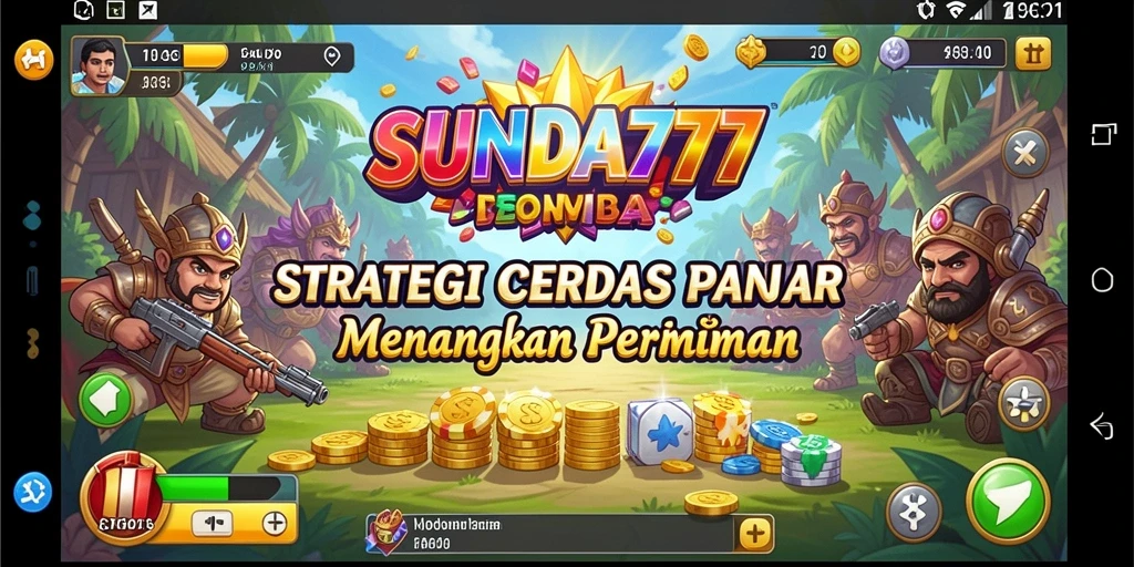 Tampilan gameplay SUNDA777 yang menarik dengan aksi strategi mendalam.
